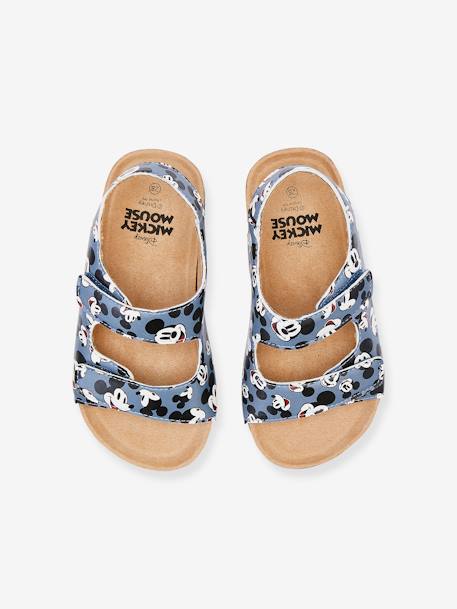 Mickey Mouse Sandals for Boys, by Disney® GREY MEDIUM  ALL OVER PRINTED - vertbaudet enfant 