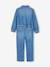 Combinaison en jean style 'worker' fille stone - vertbaudet enfant 