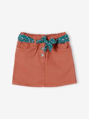 Girls-Paperbag Skirt for Girls