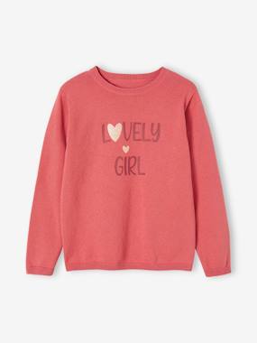 Top with Message & Iridescent Inscription in Relief, for Girls  - vertbaudet enfant