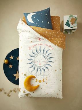 Oeko-Tex® Duvet Cover + Pillowcase Set for Children, Astro  - vertbaudet enfant