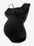 Maillot de bain de grossesse Bloom fuchsia+noir+vert - vertbaudet enfant 