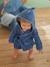 Little Dino Bathrobe for Babies BLUE DARK SOLID - vertbaudet enfant 