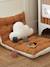 Cloud Cushion, in Sherpa Fabric BEIGE LIGHT SOLID - vertbaudet enfant 