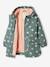 Ciré fille à capuche motifs magiques bleu ciel+rose+sauge imprimé - vertbaudet enfant 