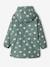 Ciré fille à capuche motifs magiques bleu ciel+rose+sauge imprimé - vertbaudet enfant 