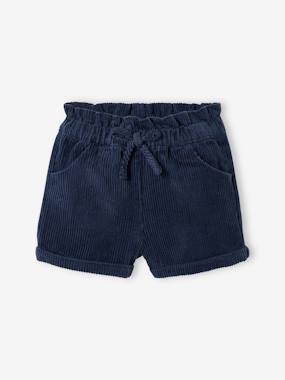 Corduroy Shorts for Baby Girls  - vertbaudet enfant