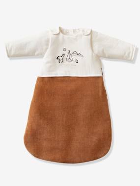 Dual Fabric Baby Sleep Bag with Detachable Sleeves, Little Nomad  - vertbaudet enfant