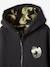 Sweat zippé doublé sherpa camouflage garçon. anthracite - vertbaudet enfant 