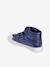 Baskets mid scratchées fille bleu metallisé - vertbaudet enfant 