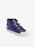 Baskets mid scratchées fille bleu metallisé - vertbaudet enfant 