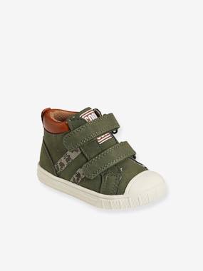 Shoes-Baby Footwear-Baby Boy Walking-High-Top Unisex Trainers with Touch Fasteners for Babies