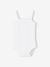Pack of 5 Bodysuits with Fine Straps, in Interlock Knit Fabric, for Babies WHITE LIGHT TWO COLOR/MULTICOL - vertbaudet enfant 