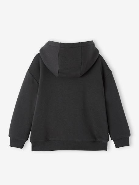 Sweat zippé doublé sherpa camouflage garçon. anthracite - vertbaudet enfant 