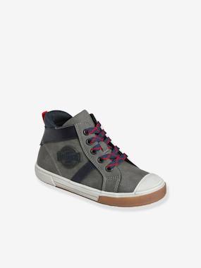 High-Top Trainers with Laces & Zips for Boys  - vertbaudet enfant