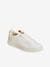 Trainers with Laces & Zips for Boys WHITE LIGHT SOLID WITH DESIGN - vertbaudet enfant 