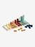 Numbers & Counting Board in FSC® Wood BEIGE LIGHT SOLID WITH DESIGN - vertbaudet enfant 