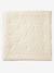 Throw in Cotton Gauze/Velour, Barn BEIGE LIGHT ALL OVER PRINTED - vertbaudet enfant 