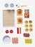 Set of Aperitifs in FSC® Wood BEIGE MEDIUM SOLID WITH DECOR - vertbaudet enfant 