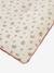 Throw in Cotton Gauze/Velour, Barn BEIGE LIGHT ALL OVER PRINTED - vertbaudet enfant 