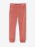 Fox Pyjamas in Velour for Girls PINK DARK SOLID WITH DESIGN - vertbaudet enfant 