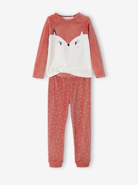 Fille-Pyjama fille velours renarde