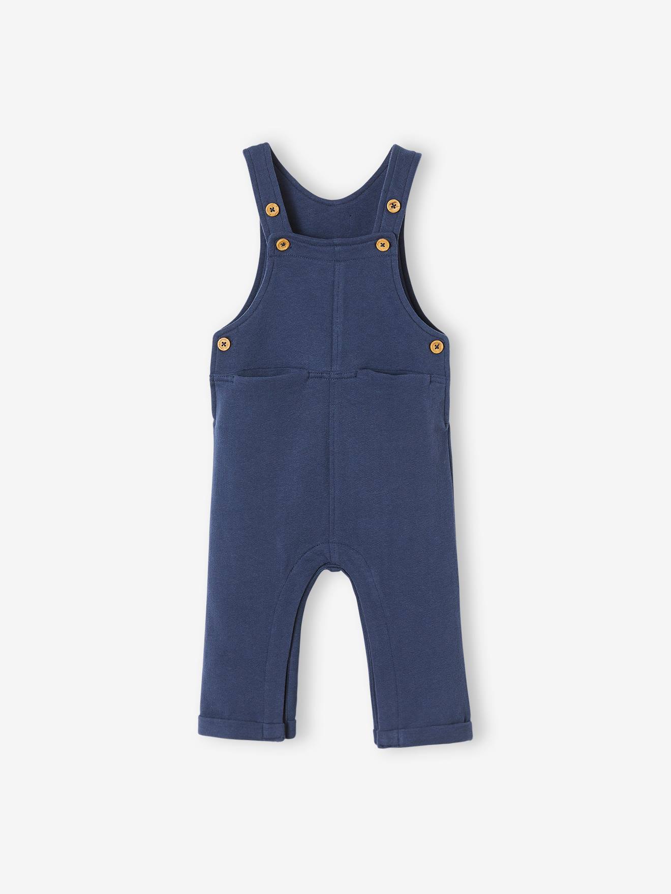 Salopette Bébé En Molleton Hygge Vertbaudet - Bretelles Ajustables, Poches, Pressions Entrejambe - 100% Coton, Confort Et Style - 11