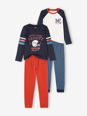 Pack of 2 "American Football" Pyjamas for Boys  - vertbaudet enfant