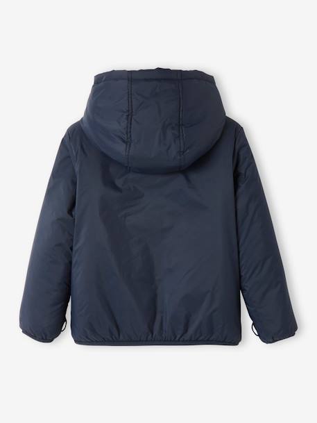 Parka garçon 3 en 1 blouson amovible kaki+lichen+Marine grisé+noix de pécan - vertbaudet enfant 