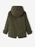 Parka garçon 3 en 1 blouson amovible kaki+lichen+Marine grisé+noix de pécan - vertbaudet enfant 
