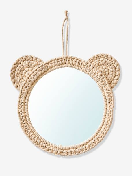 Miroir ourson tricot BEIGE - vertbaudet enfant 