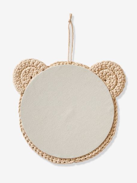 Miroir ourson tricot BEIGE - vertbaudet enfant 