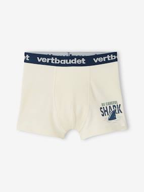 Garçon-Lot de 5 boxers stretch "requins" garçon