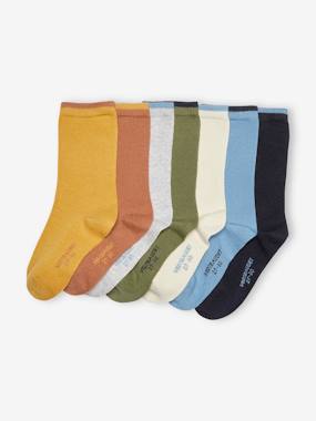 Garçon-Sous-vêtement-Chaussettes-Lot de 7 paires de chaussettes garçon
