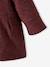 Manteau à capuche fille drap de laine MARINE GRISE+VIOLINE - vertbaudet enfant 