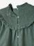 Smocked Blouse with Matching Headband GREEN DARK GREYED - vertbaudet enfant 