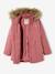 Parka fille 3 en 1 hiver à capuche DARK GREEN+kaki+PURPLE DARK+vert de gris - vertbaudet enfant 