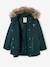 Parka fille 3 en 1 hiver à capuche DARK GREEN+kaki+PURPLE DARK+vert de gris - vertbaudet enfant 