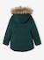 Parka fille 3 en 1 hiver à capuche DARK GREEN+kaki+PURPLE DARK+vert de gris - vertbaudet enfant 