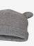 Beanie with Ears for Babies GREY LIGHT MIXED COLOR - vertbaudet enfant 