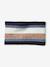 Striped Beanie + Snood + Gloves Set for Boys BLUE DARK TWO COLOR/MULTICOL - vertbaudet enfant 