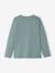 Tee-shirt fantaisie fille écru+olive+vert sauge - vertbaudet enfant 