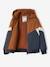 Blouson coupe-vent garçon colorblock COLORBLOCK CHAMOIS+vert - vertbaudet enfant 