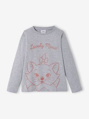 Long Sleeve Top with Marie of The Aristocats by Disney®, for Girls  - vertbaudet enfant