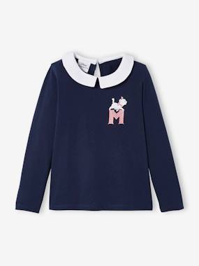 Long Sleeve Top with Marie of The Aristocats by Disney®, for Girls  - vertbaudet enfant