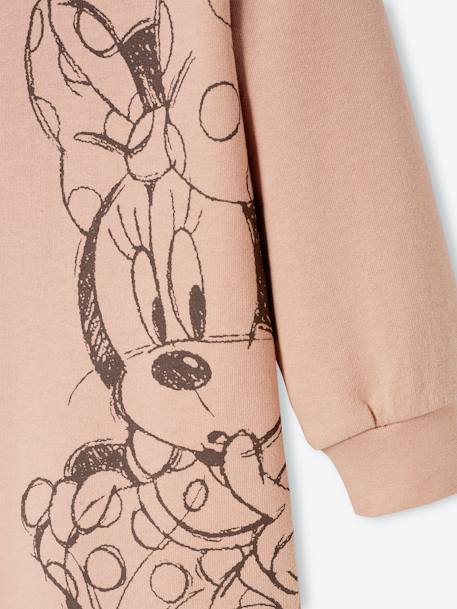 Minnie Mouse Sweatshirt Dress for Girls, by Disney® PURPLE LIGHT SOLID WITH DESIGN - vertbaudet enfant 