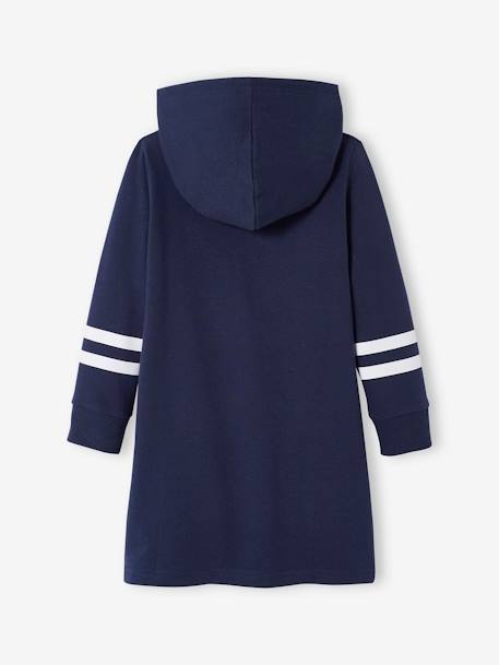 Harry Potter® Sweatshirt Dress for Girls BLUE DARK SOLID WITH DESIGN - vertbaudet enfant 
