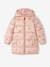 Lightweight Padded Coat with Cherry Print for Girls PINK MEDIUM ALL OVER PRINTED - vertbaudet enfant 