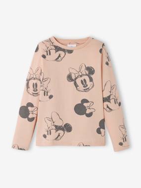 Long Sleeve Minnie Mouse Top for Girls by Disney®  - vertbaudet enfant
