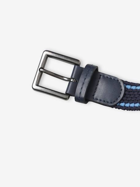 Tricolour Braided Belt for Boys  - vertbaudet enfant 